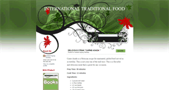 Desktop Screenshot of internationaltraditionalfood.blogspot.com