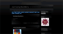 Desktop Screenshot of jual-casing-blackberry.blogspot.com