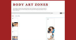 Desktop Screenshot of bodyartzones.blogspot.com