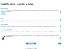 Tablet Screenshot of exactascientia-apuntesyguias.blogspot.com