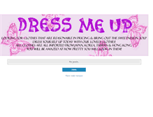 Tablet Screenshot of dressmeupsales.blogspot.com