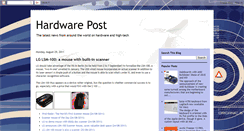 Desktop Screenshot of hardware-post.blogspot.com