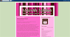 Desktop Screenshot of mitzvahmarket.blogspot.com