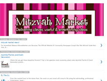 Tablet Screenshot of mitzvahmarket.blogspot.com