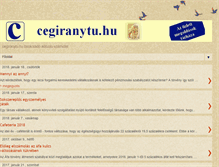 Tablet Screenshot of cegiranytu-tanacsado.blogspot.com