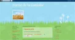 Desktop Screenshot of fermelagauloise.blogspot.com