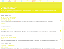 Tablet Screenshot of dukandiary2011.blogspot.com