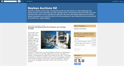 Desktop Screenshot of bayleysauctionsnz.blogspot.com