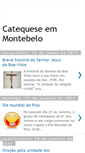 Mobile Screenshot of catequeseemmontebelo.blogspot.com