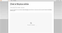 Desktop Screenshot of chat-muzica.blogspot.com
