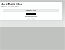 Tablet Screenshot of chat-muzica.blogspot.com