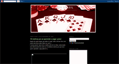 Desktop Screenshot of pokerforteens.blogspot.com