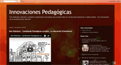Desktop Screenshot of gbravoinnovaciones.blogspot.com