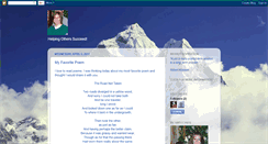 Desktop Screenshot of helpingmomsucceed.blogspot.com