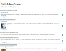 Tablet Screenshot of holdfenyszalon.blogspot.com