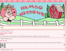 Tablet Screenshot of hambochallenges.blogspot.com