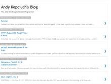 Tablet Screenshot of akopciuch.blogspot.com