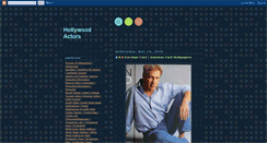 Desktop Screenshot of hollywoodactor1.blogspot.com