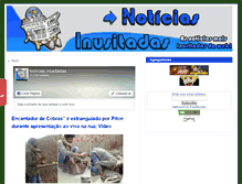 Tablet Screenshot of noticiasinusitadas.blogspot.com