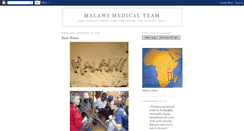 Desktop Screenshot of malawimedicalteam.blogspot.com