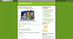 Desktop Screenshot of mensageirofiel.blogspot.com