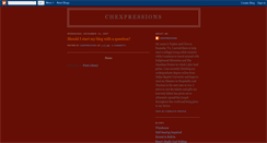 Desktop Screenshot of chexpressions.blogspot.com