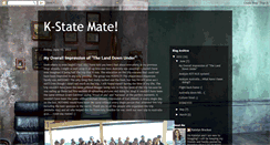 Desktop Screenshot of kstatemate.blogspot.com