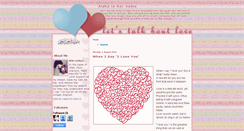 Desktop Screenshot of aisha-is-her-name.blogspot.com