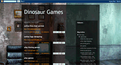 Desktop Screenshot of games-dinosaurgames-games.blogspot.com