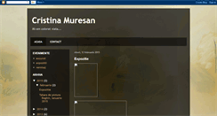 Desktop Screenshot of cristina-muresan.blogspot.com
