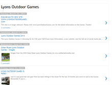 Tablet Screenshot of lyonsoutdoorgames.blogspot.com