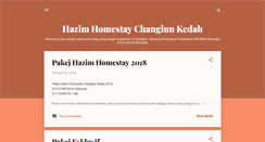 Desktop Screenshot of homestayhazim.blogspot.com