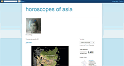 Desktop Screenshot of horoscopesofasia.blogspot.com