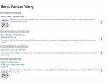 Tablet Screenshot of beraspandanwangi.blogspot.com
