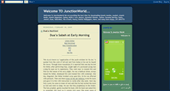 Desktop Screenshot of junctionworld.blogspot.com