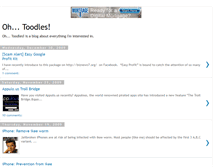 Tablet Screenshot of ohtoodles.blogspot.com