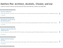 Tablet Screenshot of mattpoeisawomanizer.blogspot.com