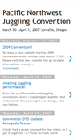 Mobile Screenshot of jugglingconvention.blogspot.com