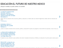 Tablet Screenshot of educacionconfuturo.blogspot.com