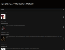 Tablet Screenshot of ceciliadaude.blogspot.com
