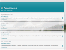 Tablet Screenshot of 50amaneceres.blogspot.com