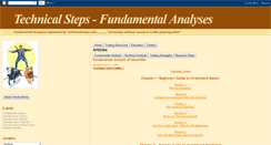 Desktop Screenshot of fundamental-analyses.blogspot.com