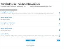 Tablet Screenshot of fundamental-analyses.blogspot.com