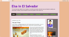 Desktop Screenshot of elsainelsalvador.blogspot.com