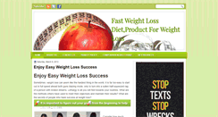 Desktop Screenshot of fastweightlossdietdiet.blogspot.com