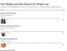 Tablet Screenshot of fastweightlossdietdiet.blogspot.com