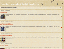 Tablet Screenshot of federleshandarbeitbastelgeschenke.blogspot.com