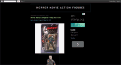 Desktop Screenshot of horroractionfigures.blogspot.com