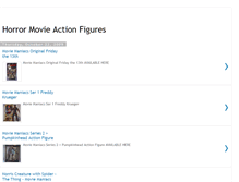 Tablet Screenshot of horroractionfigures.blogspot.com