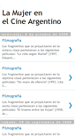 Mobile Screenshot of lamujerenelcineargentino.blogspot.com